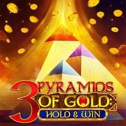 Slot game 3 Pyramids of Gold: Hold & Win by Penguin King